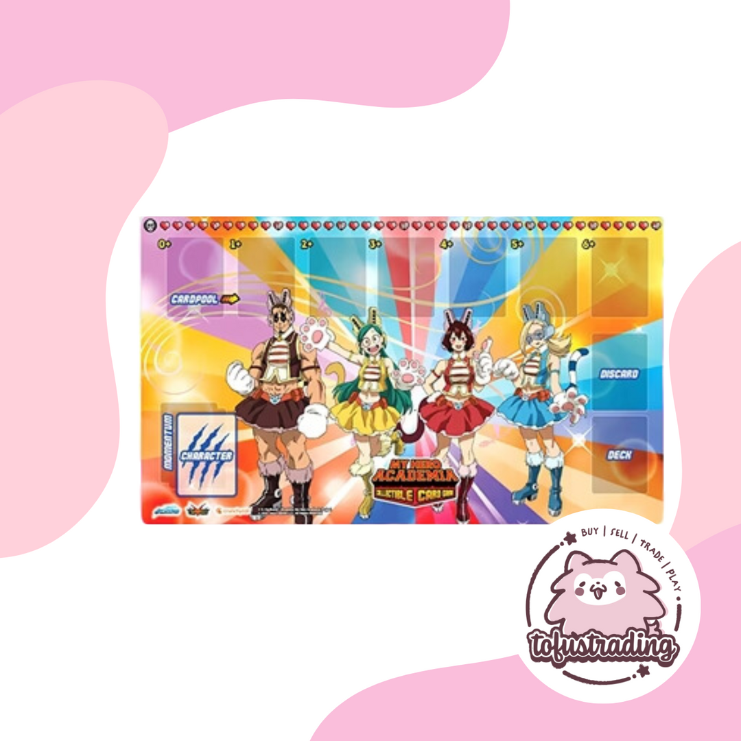 My Hero Academia Collectible Card Game Series 3 Wild Wild Pussycats PLAYMAT