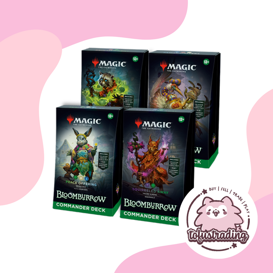 mtg bloomburrow commander decks review Amazon.com: Magic: The Gathering Bloomburrow Commander Deck