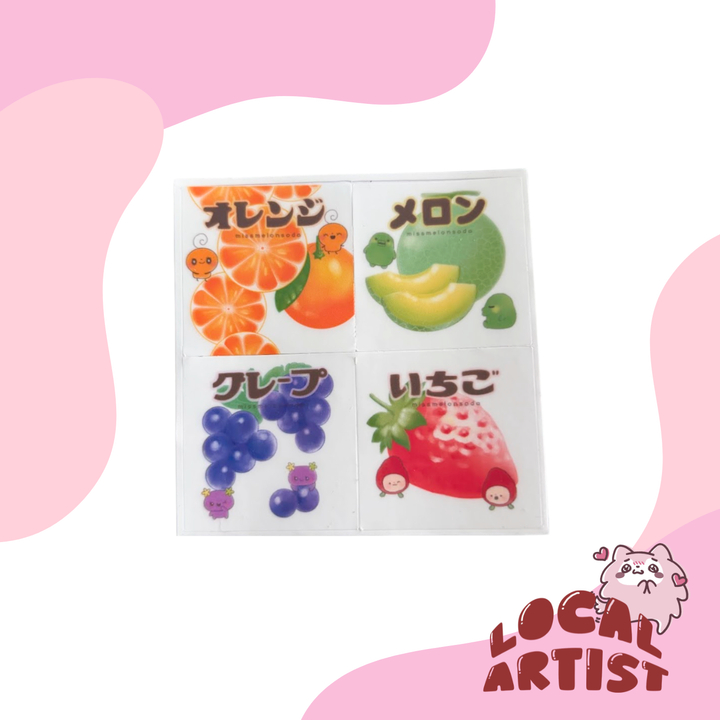 Local Artists Stickers Create Corner - Miss Melon Soda