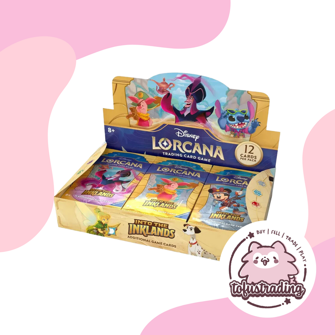 Disney Lorcana TCG: Into the Inklands Booster Box Tofu's Trading Disney Lorcana TCG: Into the Inklands Booster Box Tofu's Trading