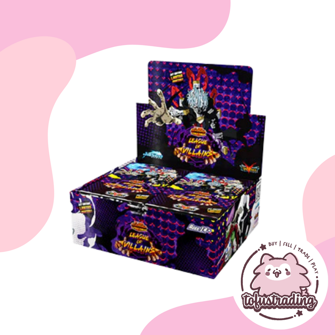 my hero academia league of villains booster box EARLY League of Villains DOUBLE Booster Box Opening! NEW My Hero Academia TCG Set!