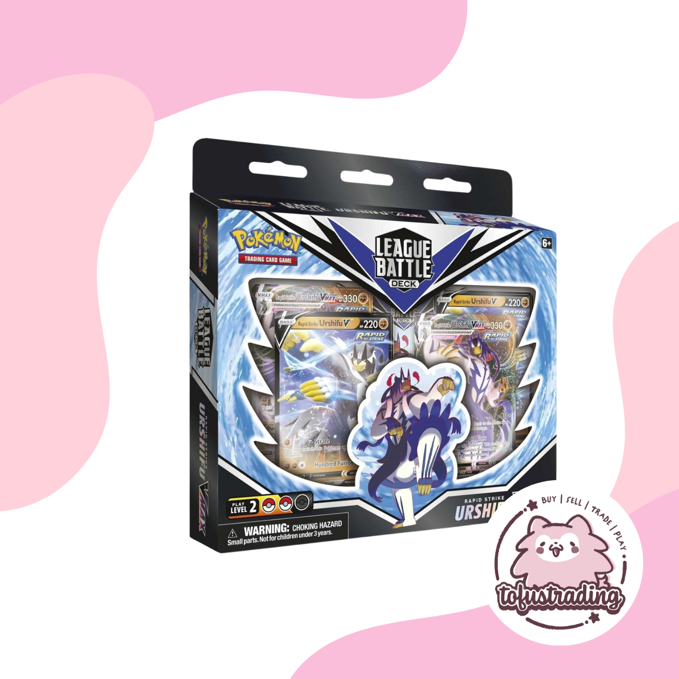 card game pokemon tcg rapid strike urshifu vmax battle deck Pokemon League Battle Decks Rapid Strike and Single Strike Urshifu VMAX