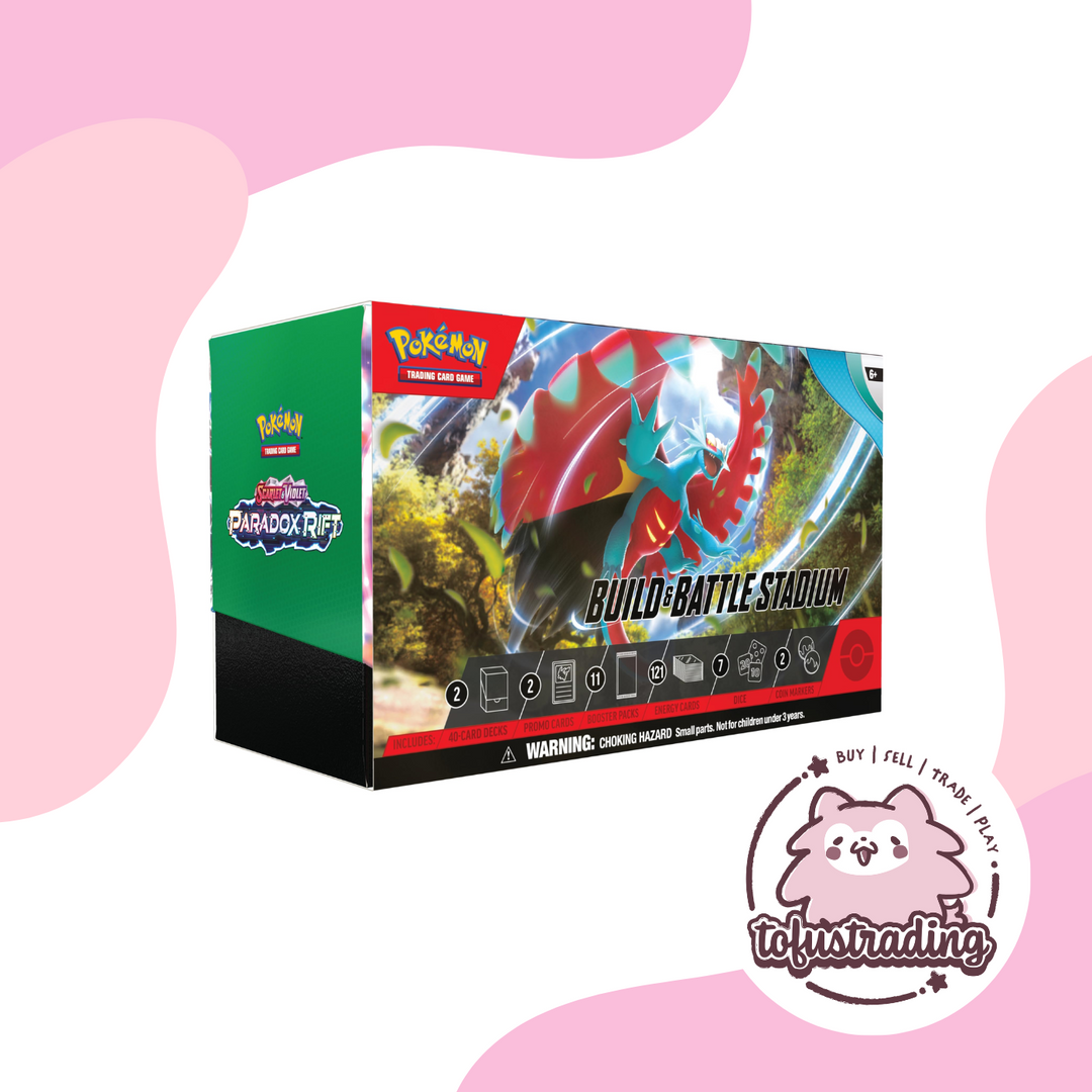Pokmon TCG: Paradox Rift Build and Battle Stadium Tofu's Trading Pokmon TCG: Paradox Rift Build and Battle Stadium Tofu's Trading