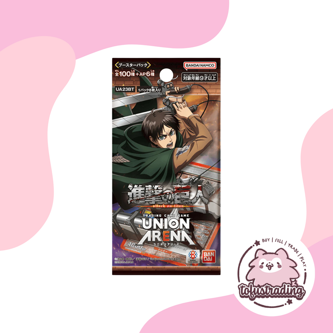 attack on titan booster box Union Arena TCG JP: Attack on Titan Booster Box – Tofu's Trading
