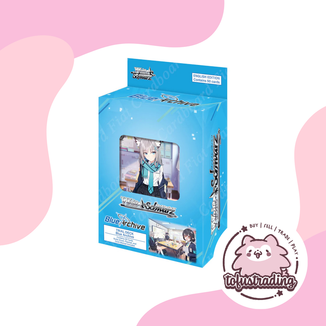 Weiss Schwarz TCG EN: Blue Archive Trial Deck Tofu's Trading Weiss Schwarz TCG EN: Blue Archive Trial Deck Tofu's Trading