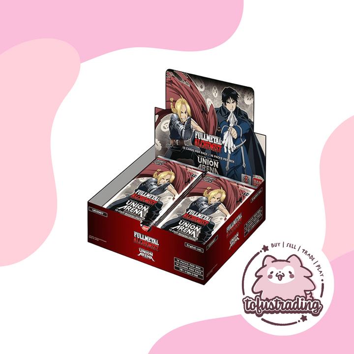 Union Arena: Fullmetal Alchemist Booster Box [UE09BT]