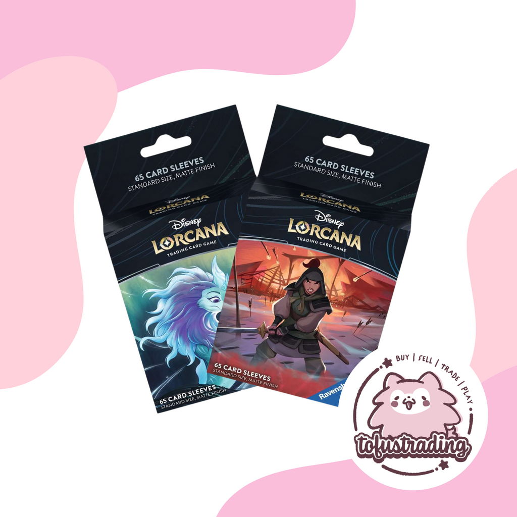 Disney Lorcana TCG: Card Sleeves 65 CT – Tofu's Trading