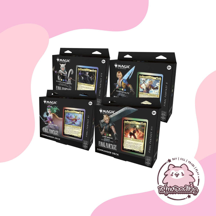 Magic the Gathering TCG: Final Fantasy Commander Deck