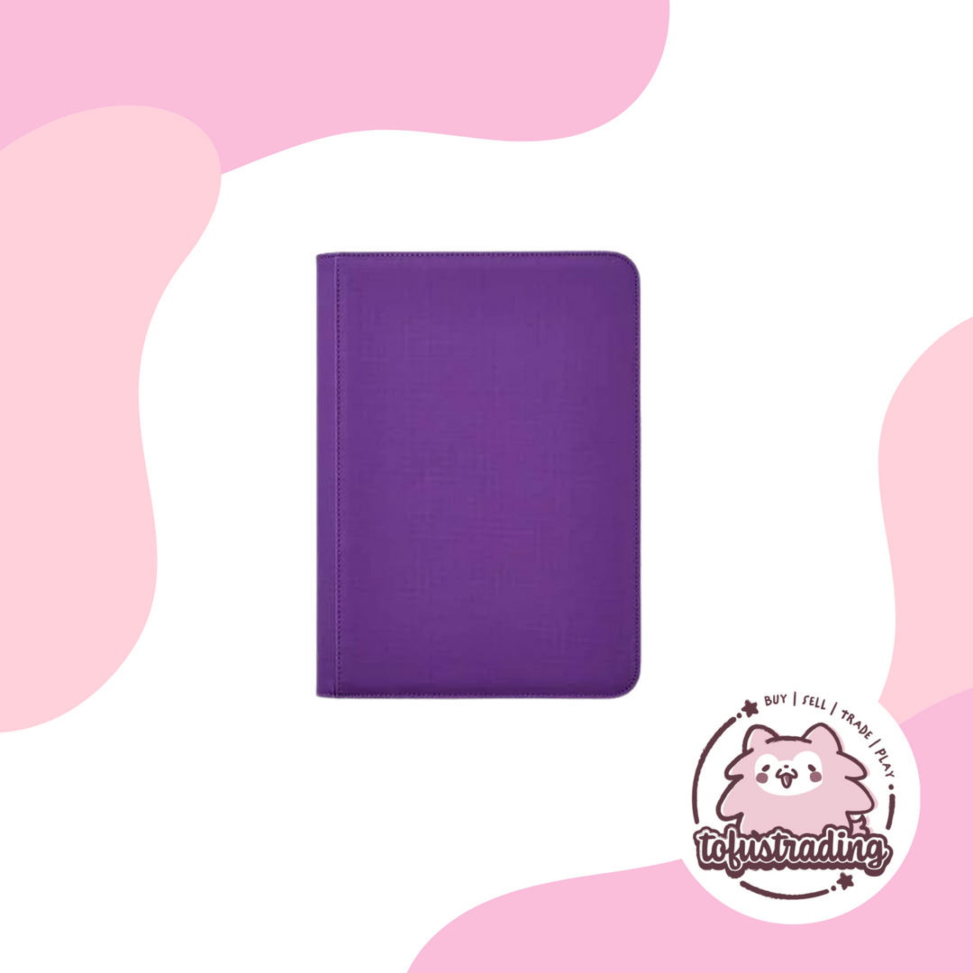 Arcane Fortress: 9-Pocket Zipper Sideloading Binder