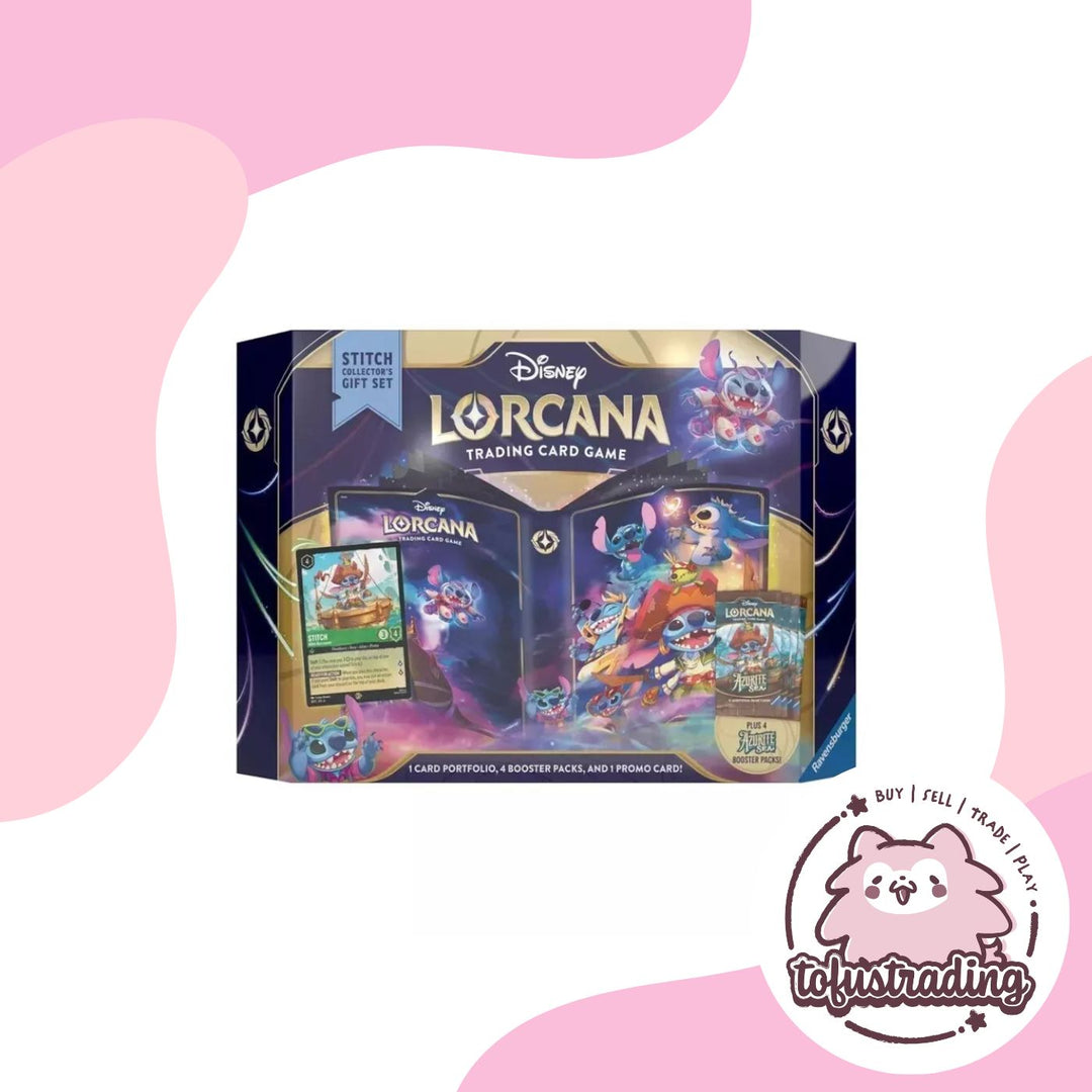 Disney Lorcana TCG: Azurite Sea Stitch Gift Set Tofu's Trading Disney Lorcana TCG: Azurite Sea Stitch Gift Set Tofu's Trading