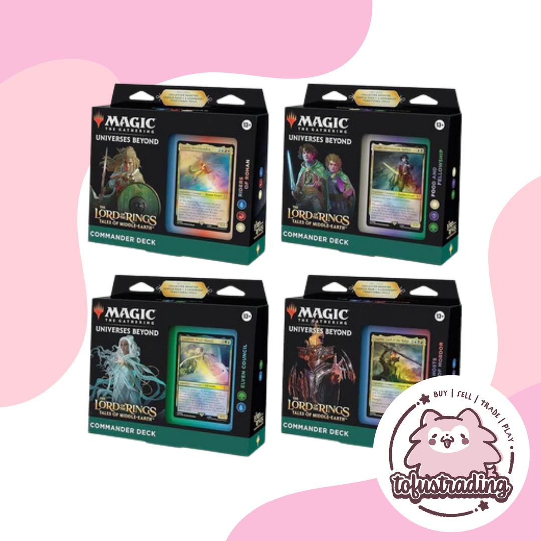 Magic The Gathering: The Lord of The Rings: Tales of Middle-earth Commander Deck Magic The Gathering: The Lord of The Rings: Tales of Middle-earth Commander Deck