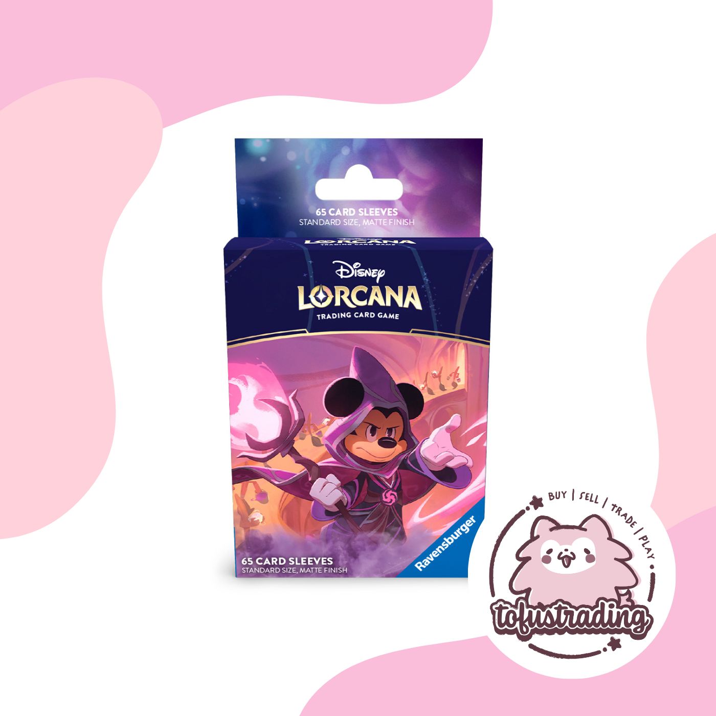 Disney Lorcana TCG: Card Sleeves 65 CT – Tofu's Trading