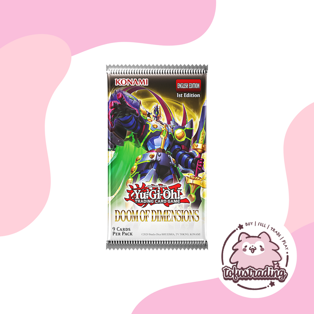 Yu-Gi-Oh! TCG: Doom of Dimensions Booster Box Tofu's Trading Yu-Gi-Oh! TCG: Doom of Dimensions Booster Box Tofu's Trading