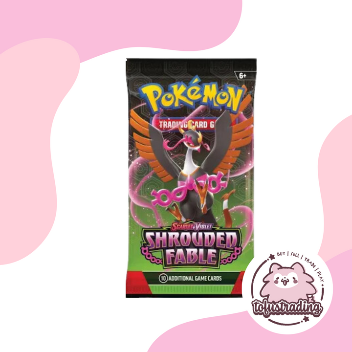 Pokémon TCG: Scarlet & Violet 6.5 Shrouded Fable Mini Tin Display