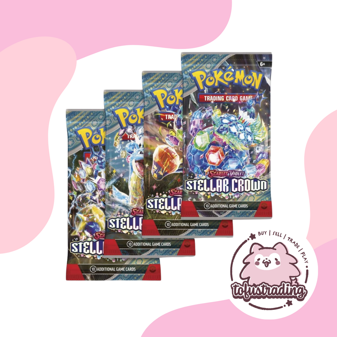 Pokmon TCG: Stellar Crown Booster Box Tofu's Trading Pokmon TCG: Stellar Crown Booster Box Tofu's Trading