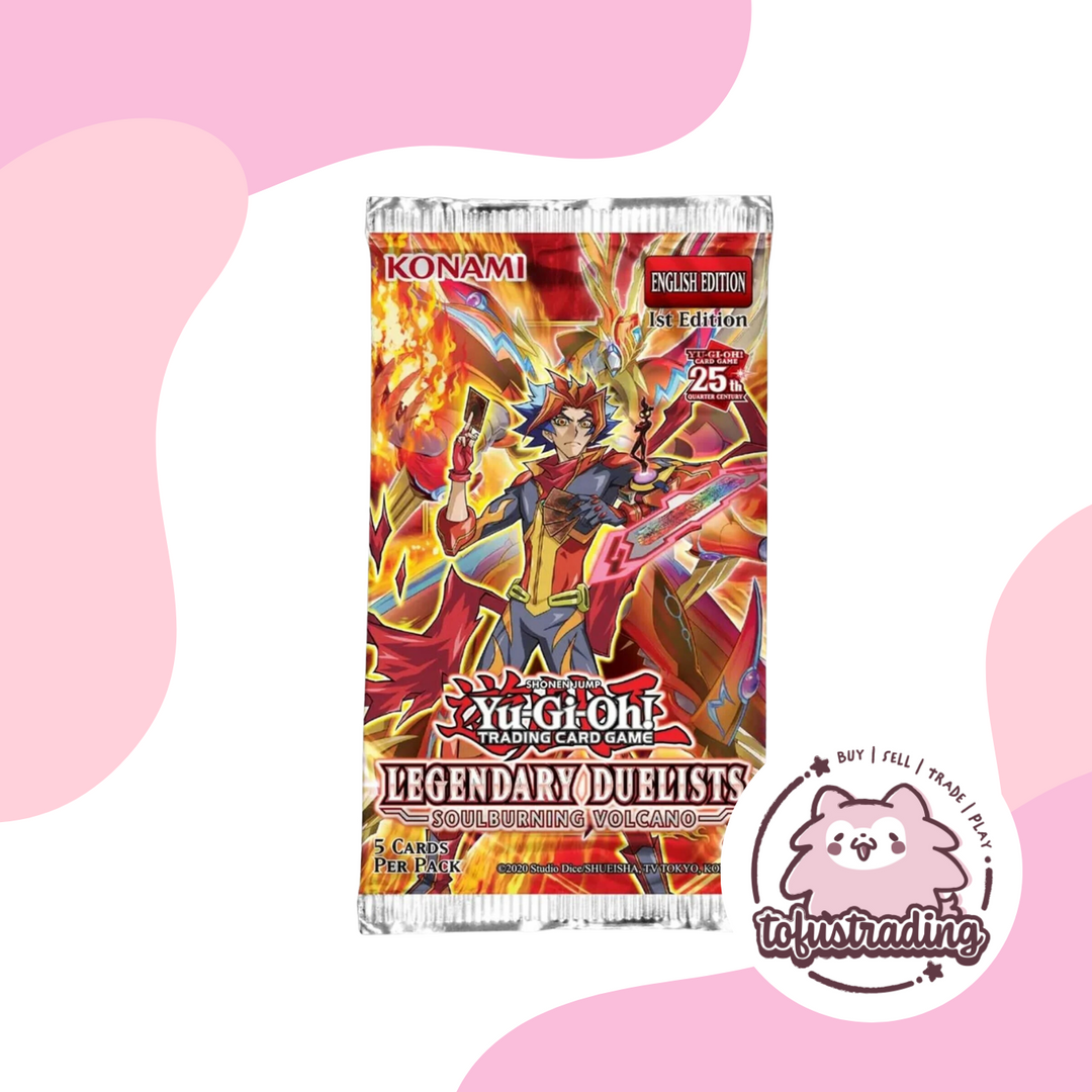 Yu-Gi-Oh! TCG: Legendary Duelists - Soulburning Volcano Booster Box Tofu's Trading Yu-Gi-Oh! TCG: Legendary Duelists - Soulburning Volcano Booster Box Tofu's Trading