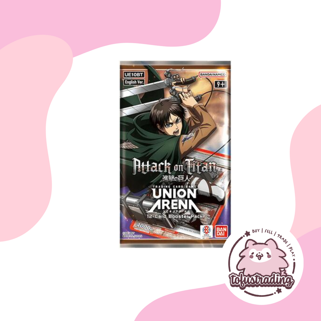 Union Arena TCG EN: Attack On Titan Booster Display [UE10BT]