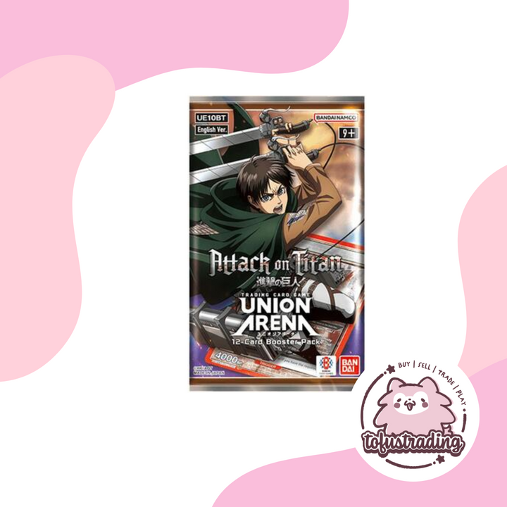 Union Arena TCG EN: Attack On Titan Booster Display [UE10BT]