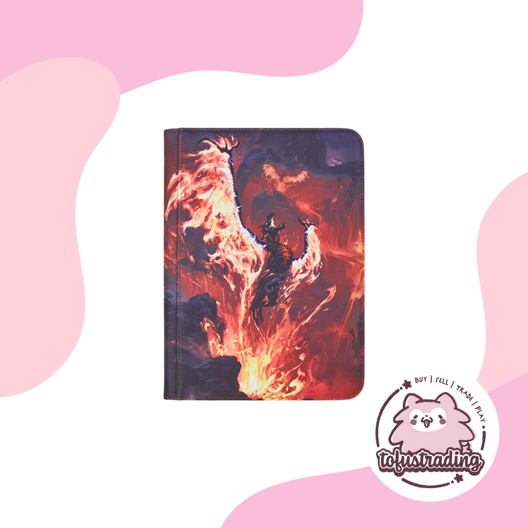 Arcane Fortress: 9-Pocket Zipper Sideloading Binder