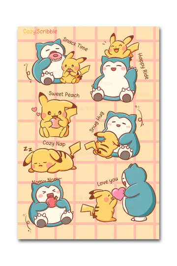 Local Artists Stickers Create Corner - Cozy Scribble