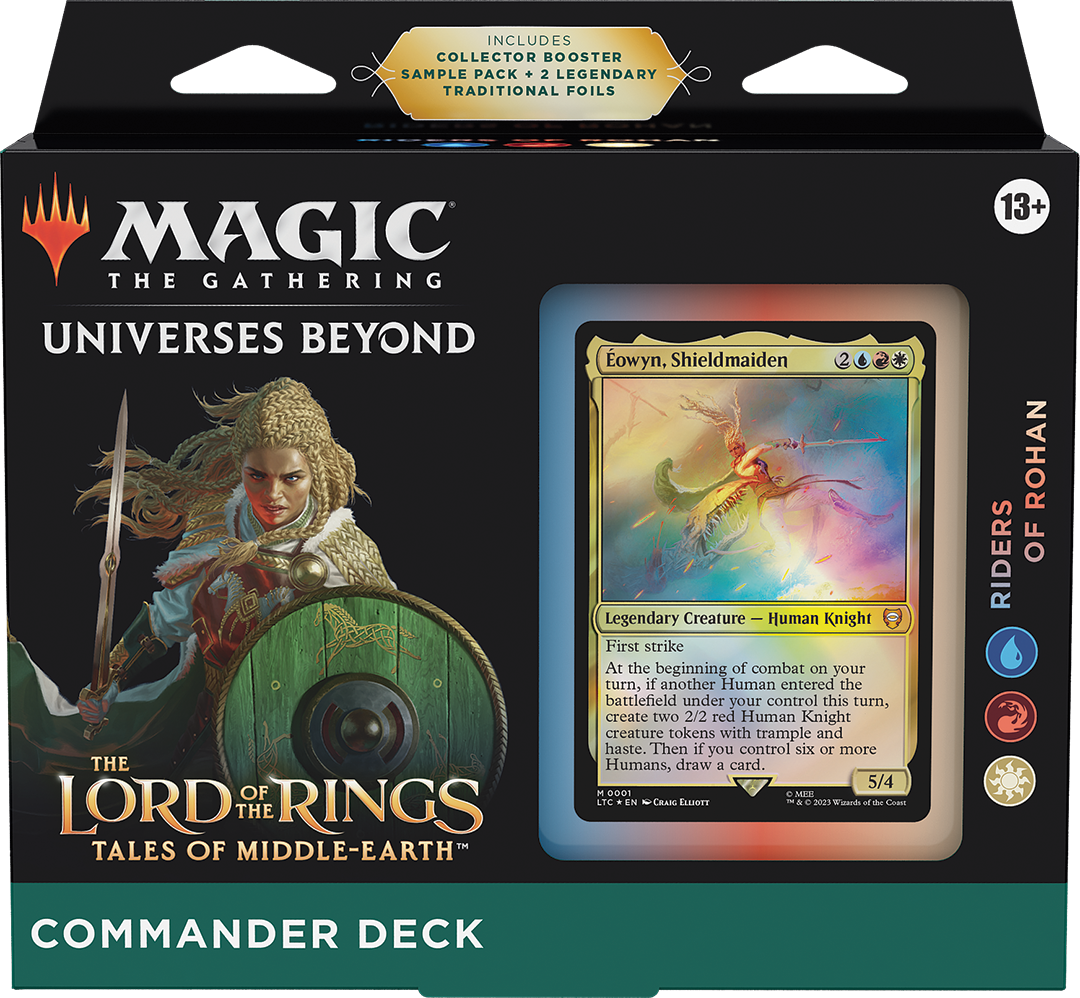 Magic The Gathering: The Lord of The Rings: Tales of Middle-earth Commander Deck Magic The Gathering: The Lord of The Rings: Tales of Middle-earth Commander Deck