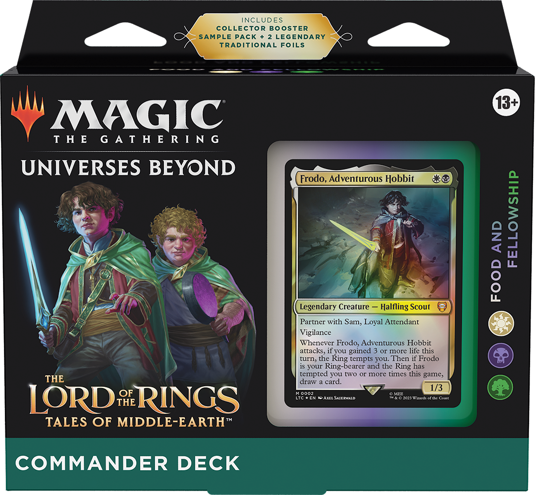Magic The Gathering: The Lord of The Rings: Tales of Middle-earth Commander Deck Magic The Gathering: The Lord of The Rings: Tales of Middle-earth Commander Deck