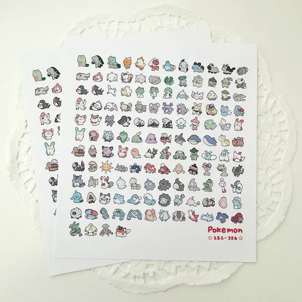 Local Artists Stickers Create Corner - Midori Prints