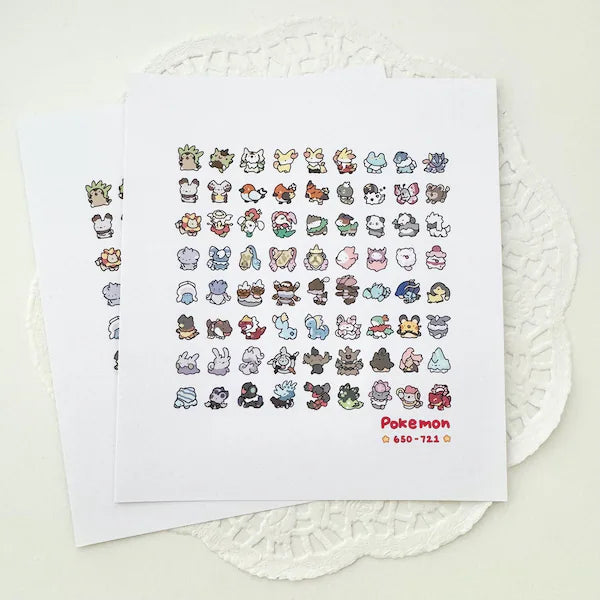 Local Artists Stickers Create Corner - Midori Prints