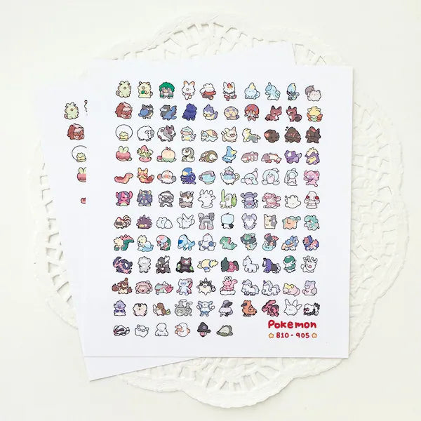 Local Artists Stickers Create Corner - Midori Prints