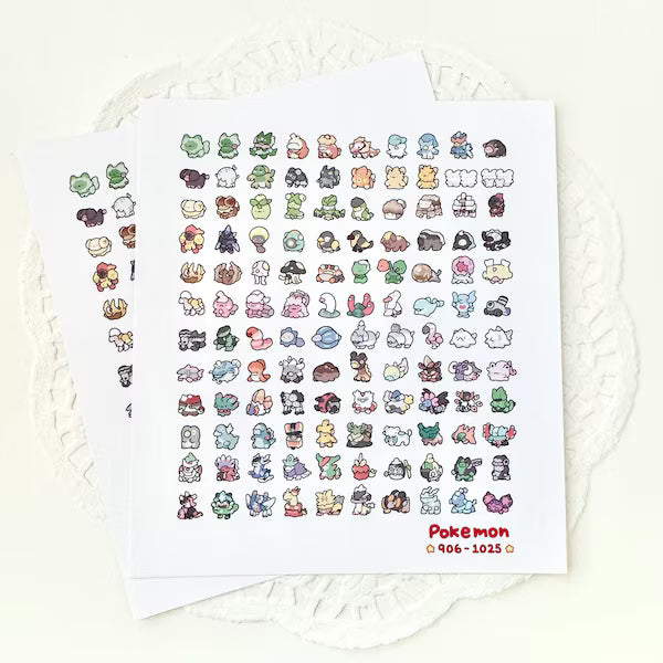 Local Artists Stickers Create Corner - Midori Prints