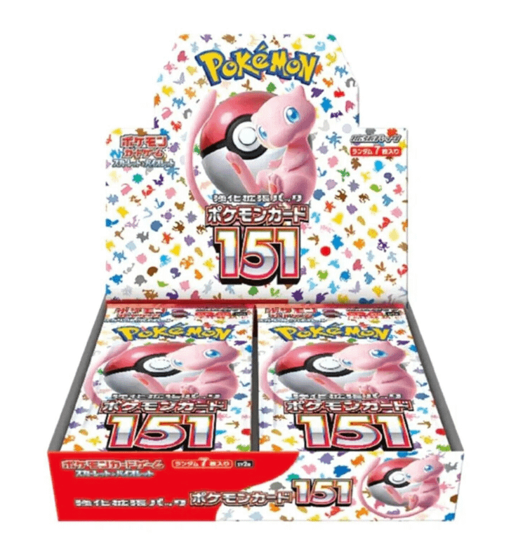 Scarlet & Violet 151 Japanese Booster Box **Free Shipping Over $150 + Sub Perks**